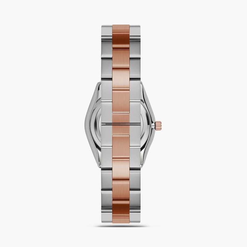 Omax Women's Gold Analog Metal Strap Watch - Image 3